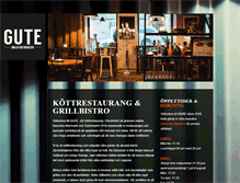 Tablet Screenshot of gutegrill.se